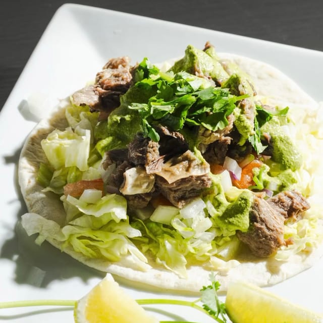 HH Oxtail Taco.
