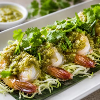 Rare Shrimps In Lime Juice ( Tom Tai Chanh)
