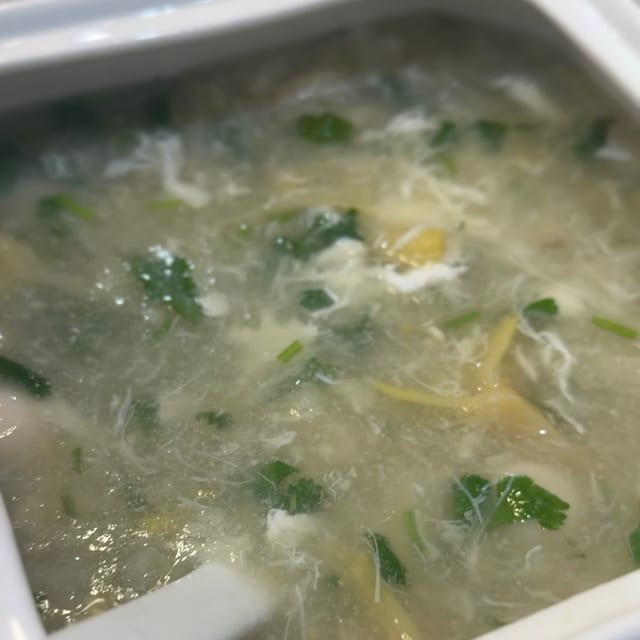 Crab and Asparagus Soup (Soup Mang Cua).