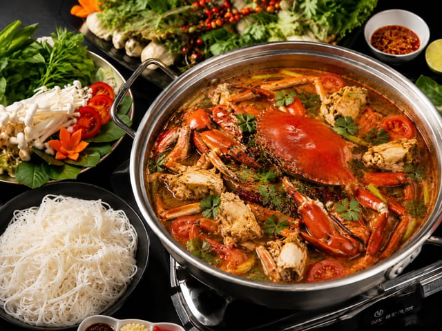 Crab Hot Pot (Lau Cua).