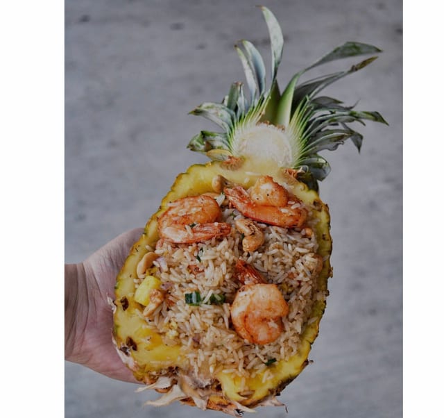 Thai Pineapple Fried Rice.
