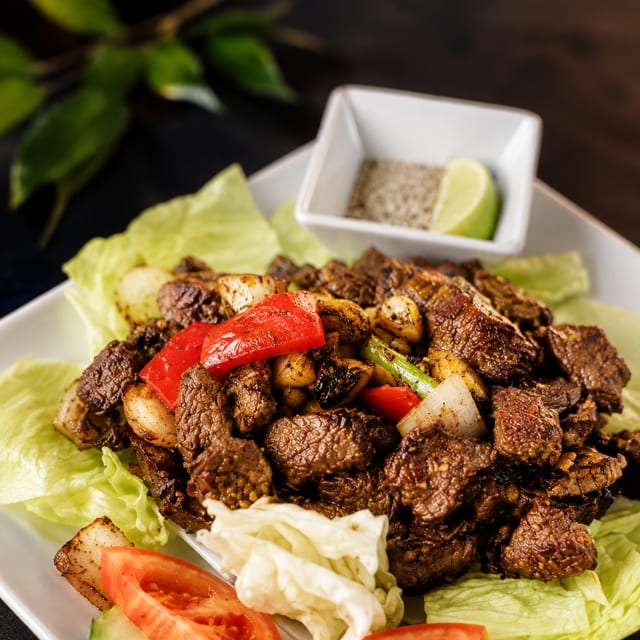 Shaken Beef Salad.