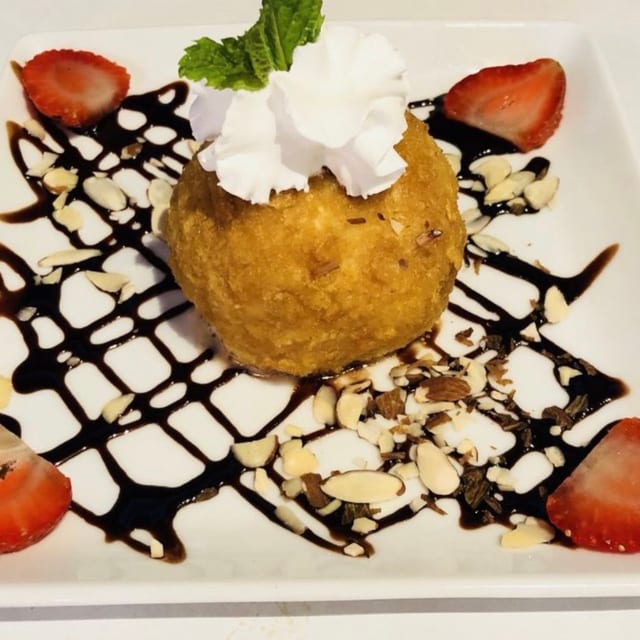 Fried Coconut Ice Cream (Chef's Choice).