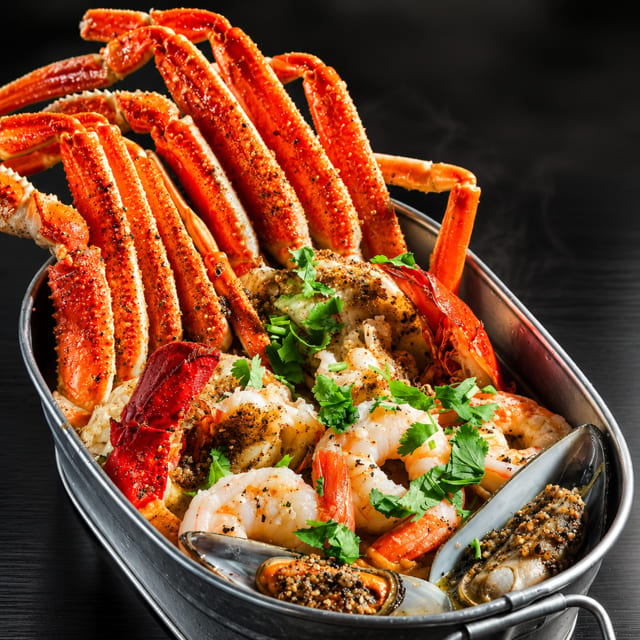 Naked Seafood Combo.