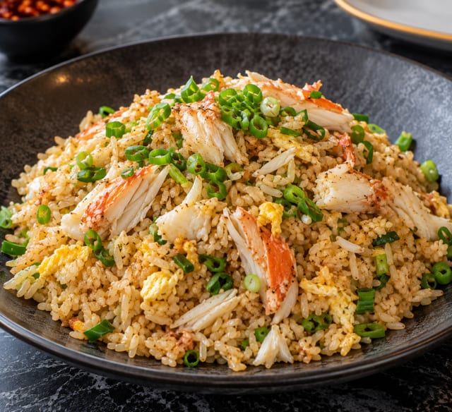 Crab Fried Rice.