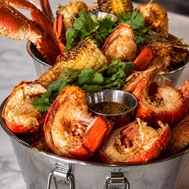Cajun Seafood Bucket.