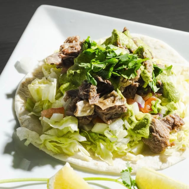 Oxtail Taco.