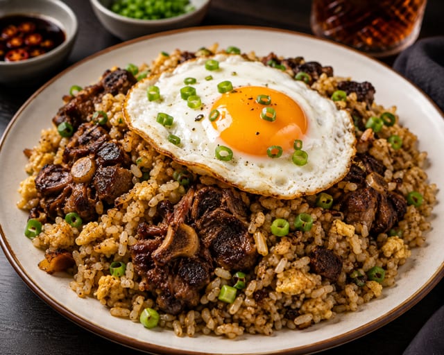 LS Oxtail Fried Rice.