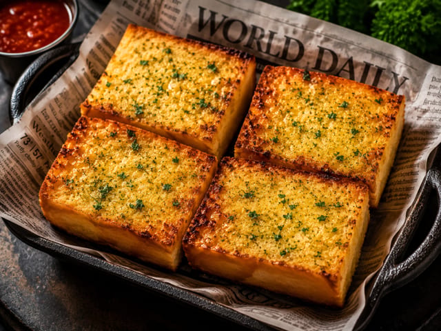HH Garlic Bread.