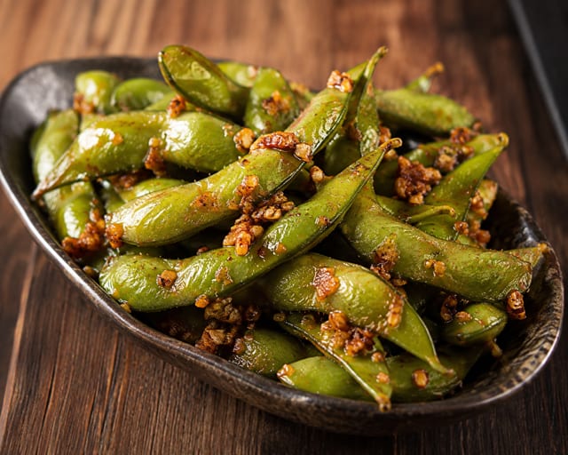 HH Spicy Edamame.